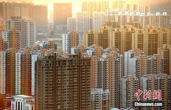資料圖：房地產(chǎn)樓盤。<a target='_blank' href='/'>中新社</a>記者 張斌 攝
