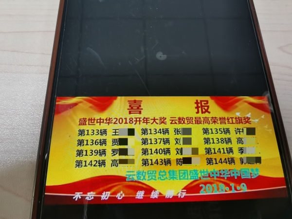 “紅旗獎(jiǎng)”部分獲獎(jiǎng)名單。臺(tái)商分局供圖